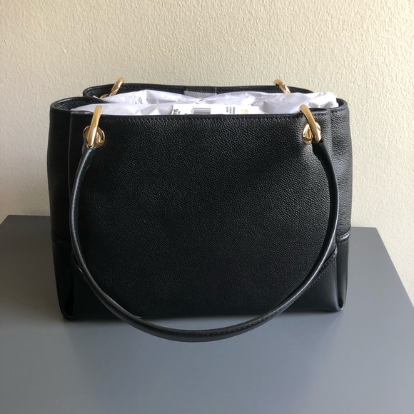 Michael Kors Black Leather Purse - Picture 5 of 13